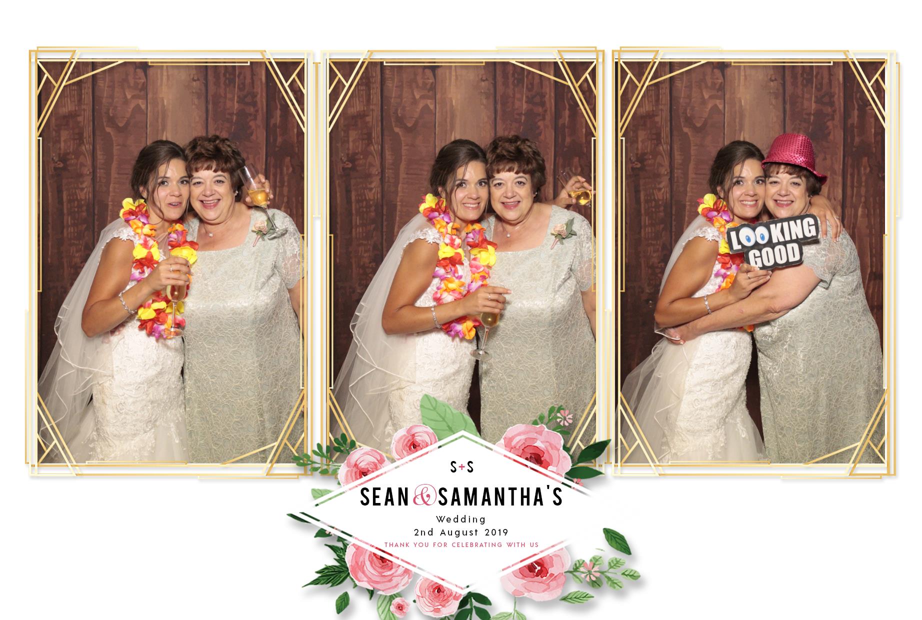 Samantha & Sean's Wedding | View more photos from the event at gallery.myphotoboothexperience.co.uk/u/MyPhotoBoothExperienceLtd/Samantha-Seans-Wedding